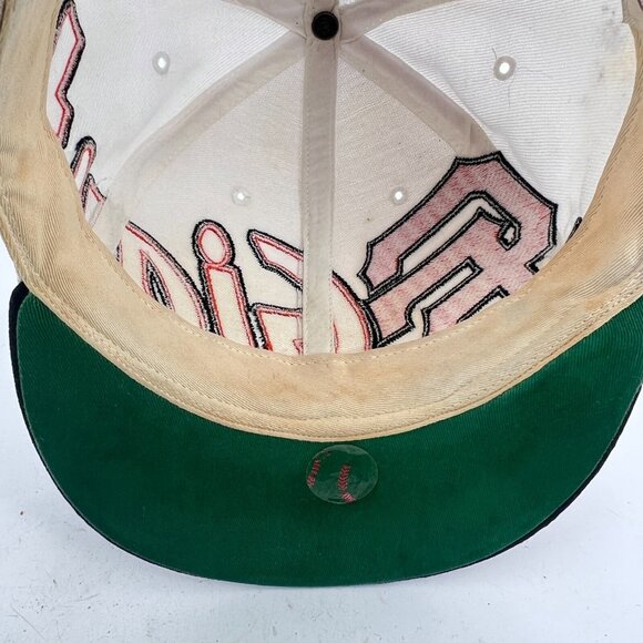 Giants San Fransisco Forty Seven 47 Brand MLB White Red One Size Snapback Hat - Picture 6 of 9